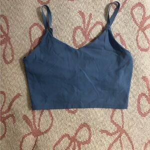 Athleta Light Blue Activewear Top